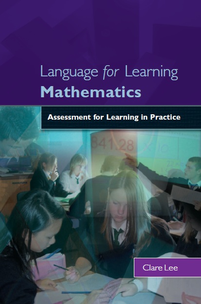 Book cover: Language for learning mathematics: assessment for learning in practice.