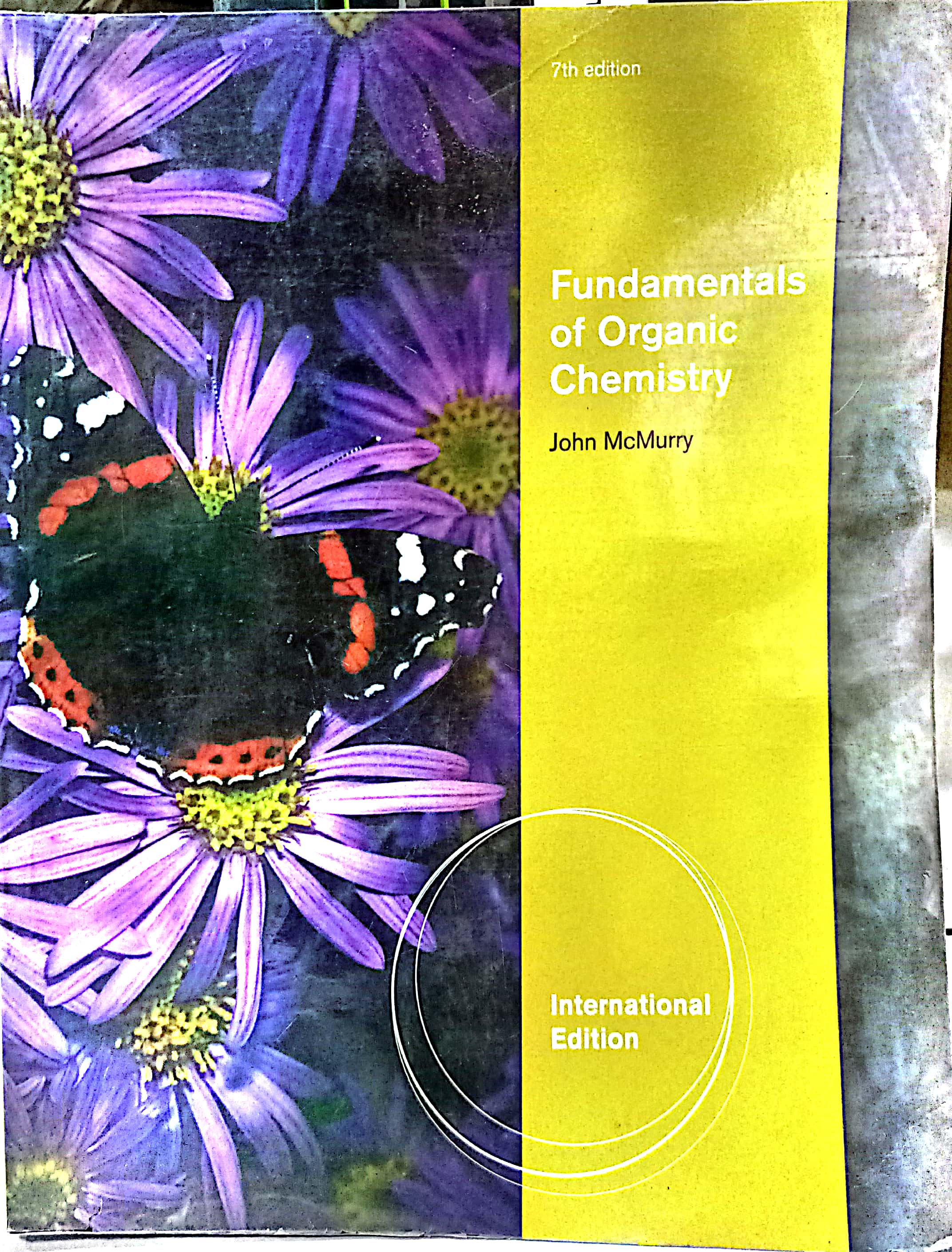 Book cover: Fundamentals of organic chemistry