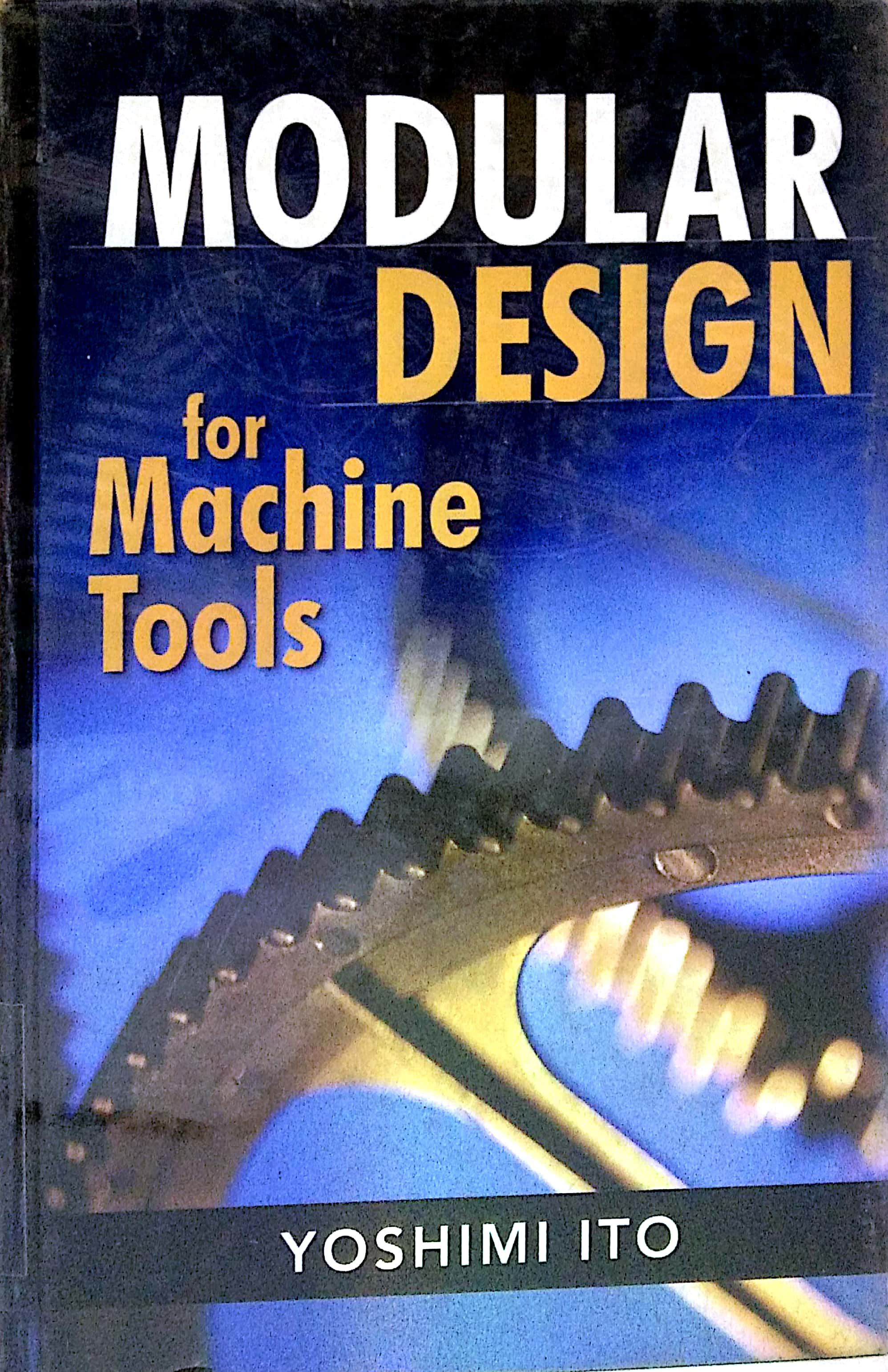 Book cover: Modular design for machine tools.