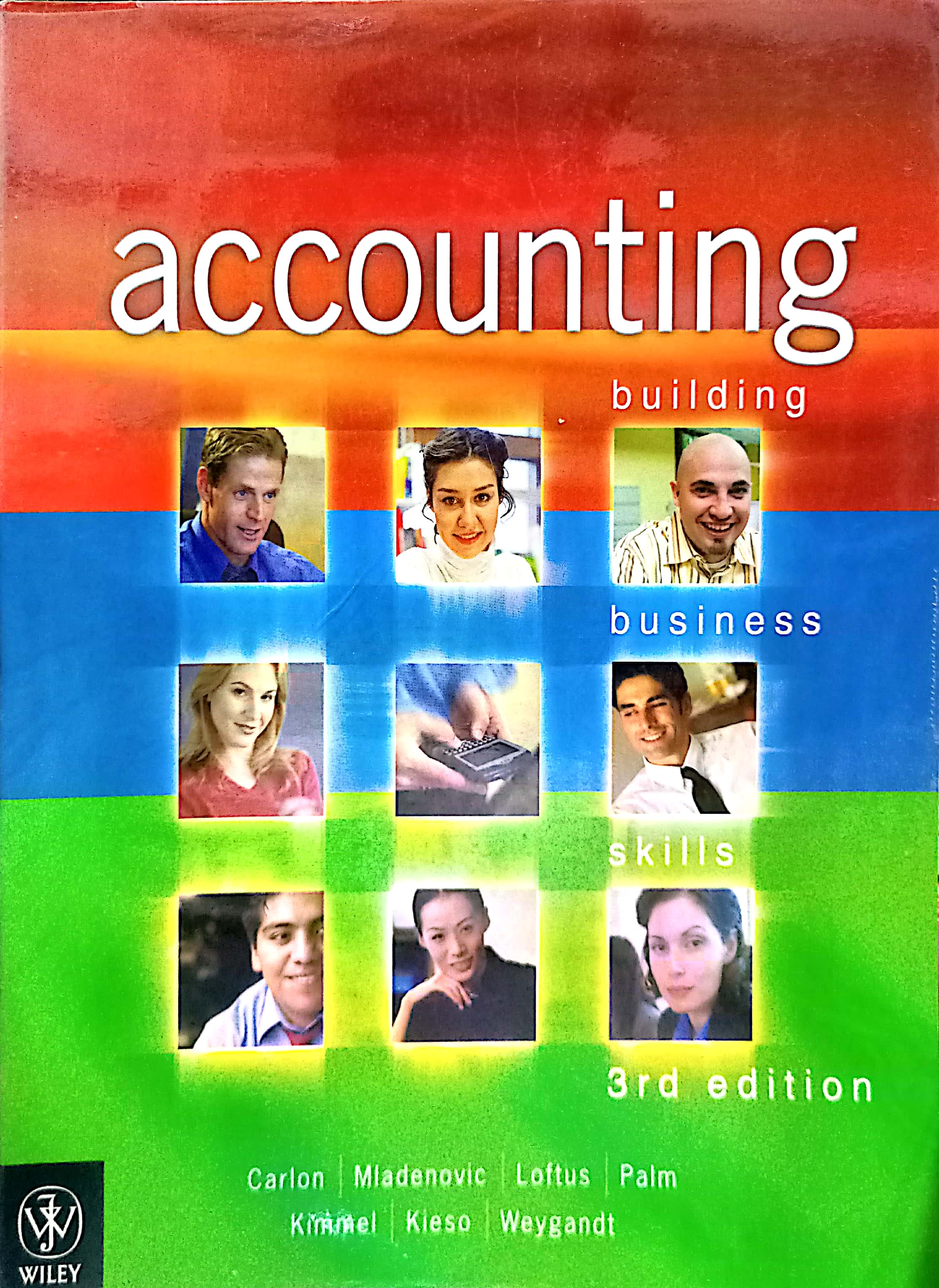 Book cover: Accounting: Building business skills
