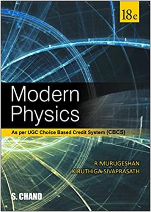 Book cover: Modern physics