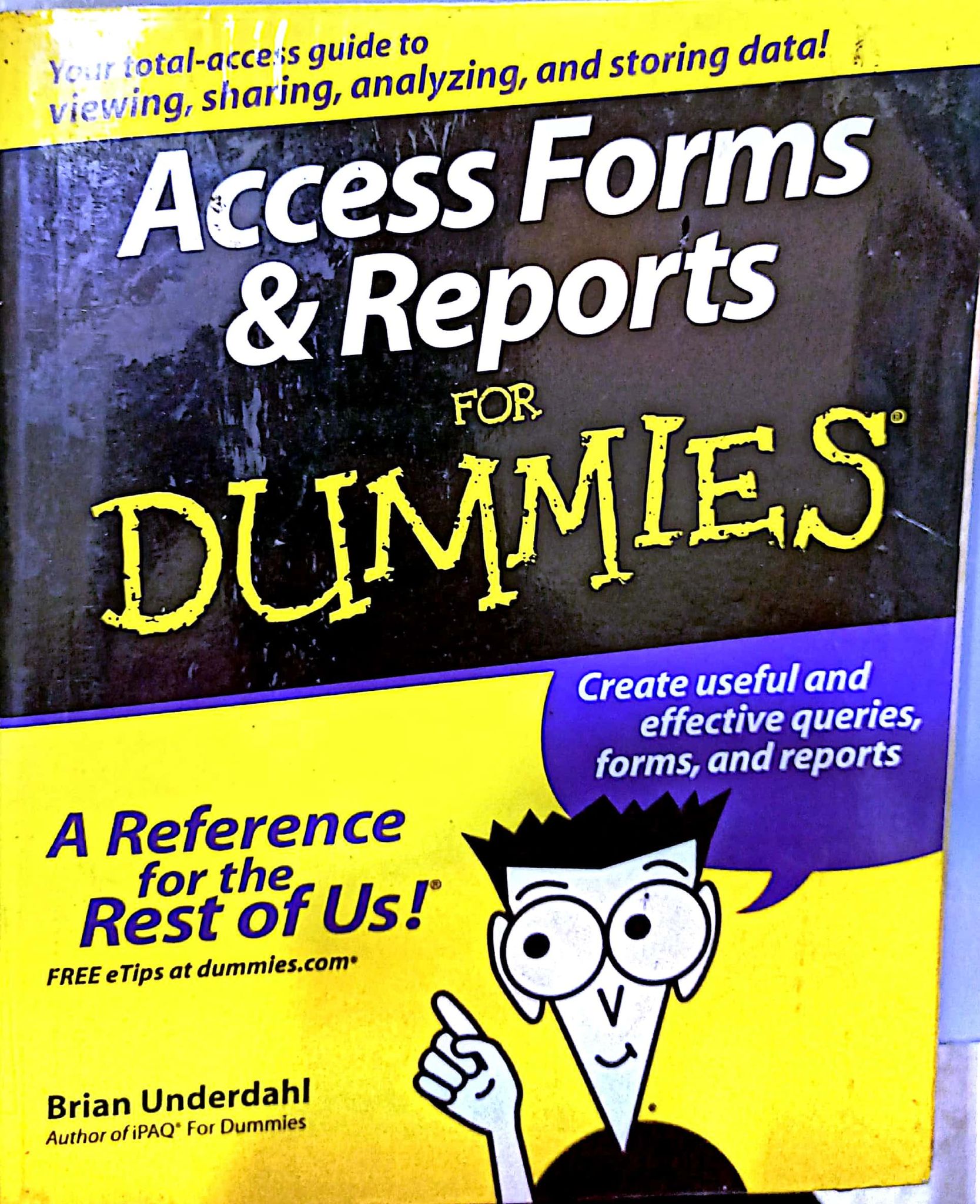 Book cover: Access forms & reports for dummies
