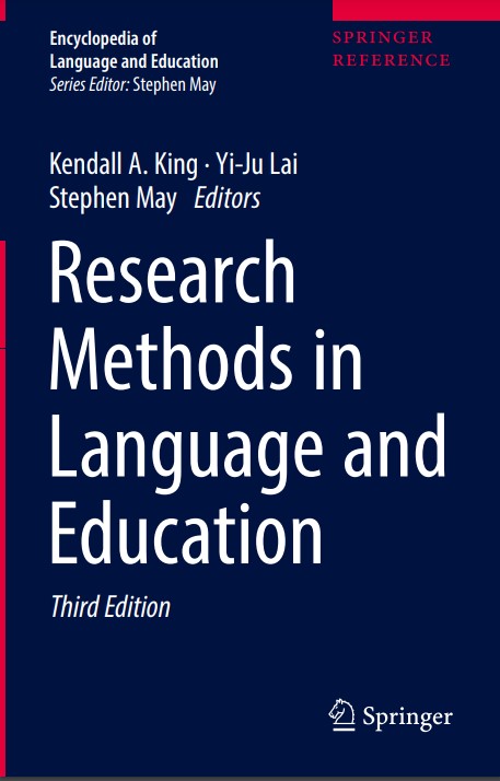 Book cover: Research methods in language and education