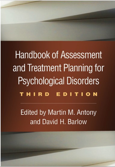 Book cover: Handbook of assessment and treatment planning for psychological disorders
