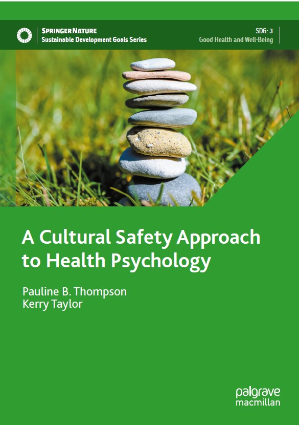 Book cover: A Cultural safety approach to health psychology.