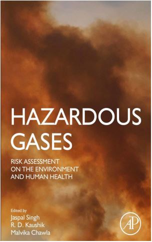 Book cover: Hazardous gases: risk assessment on the environment and human health