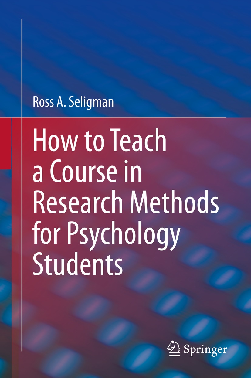 Book cover: How to teach a course in research methods for psychology students