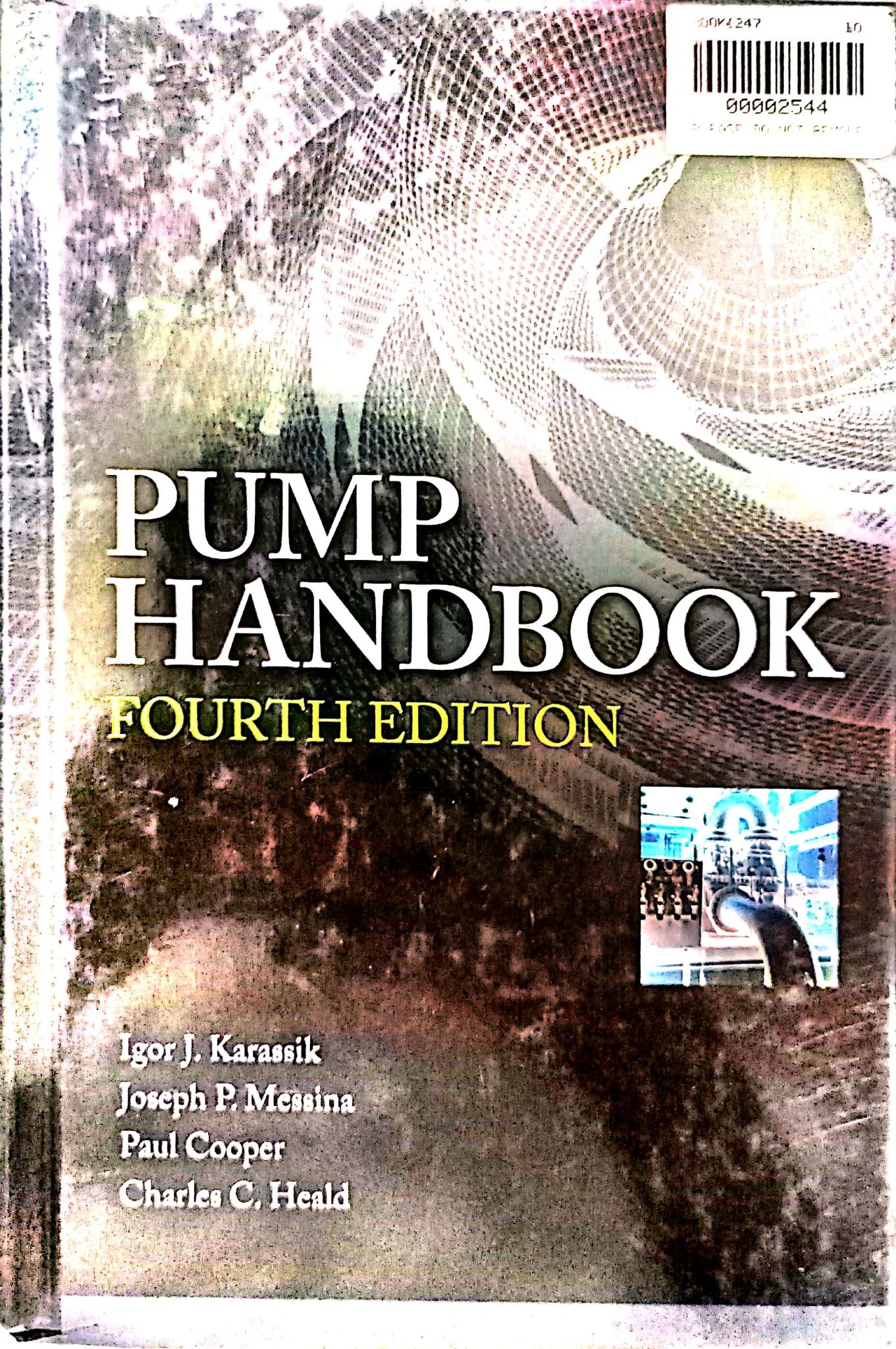 Book cover: Pump handbook