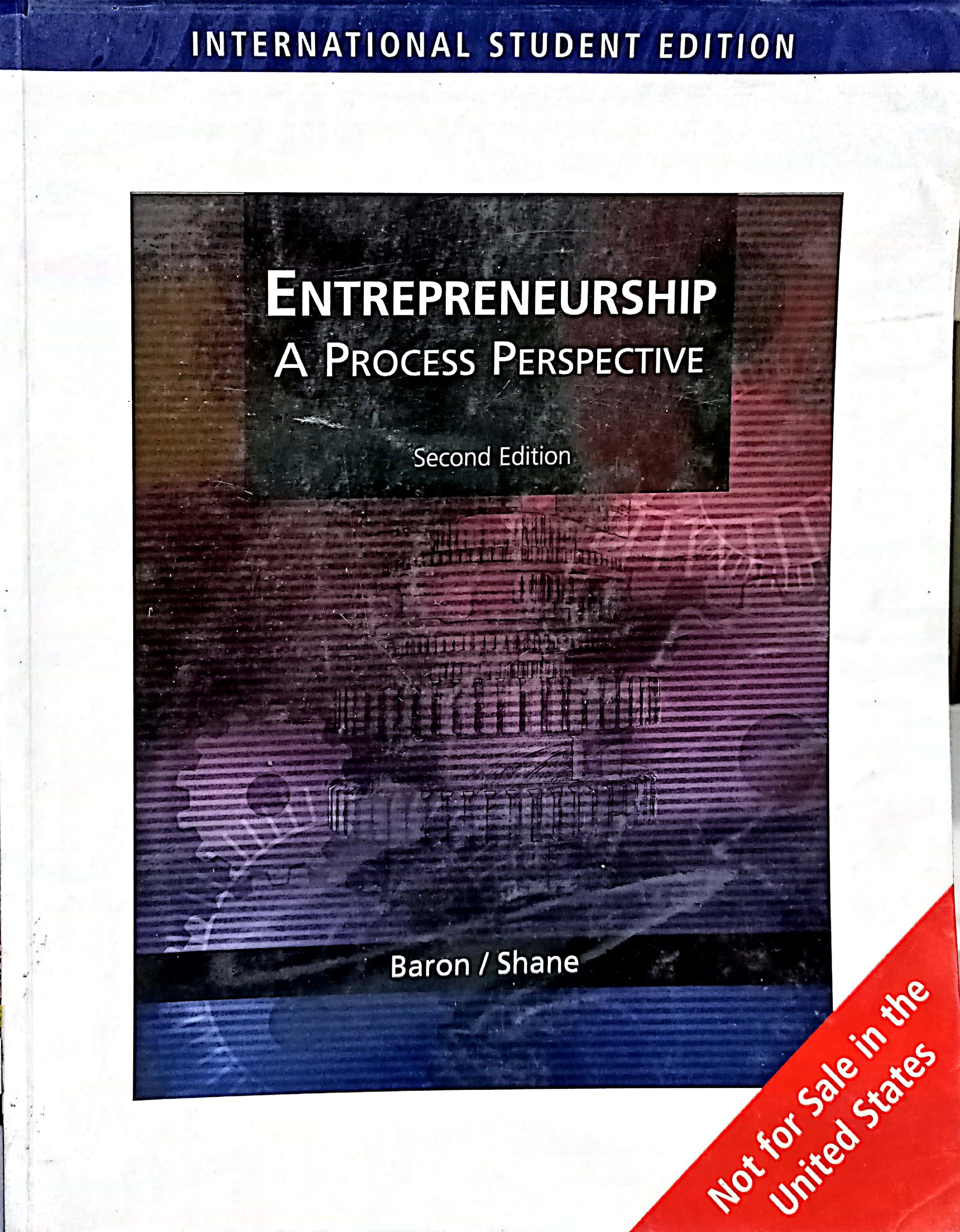 Book cover: Entrepreneurship: a process perspective