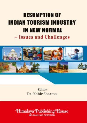 Book cover: Resumption of Indian tourism industry in new normal – issues and challenges