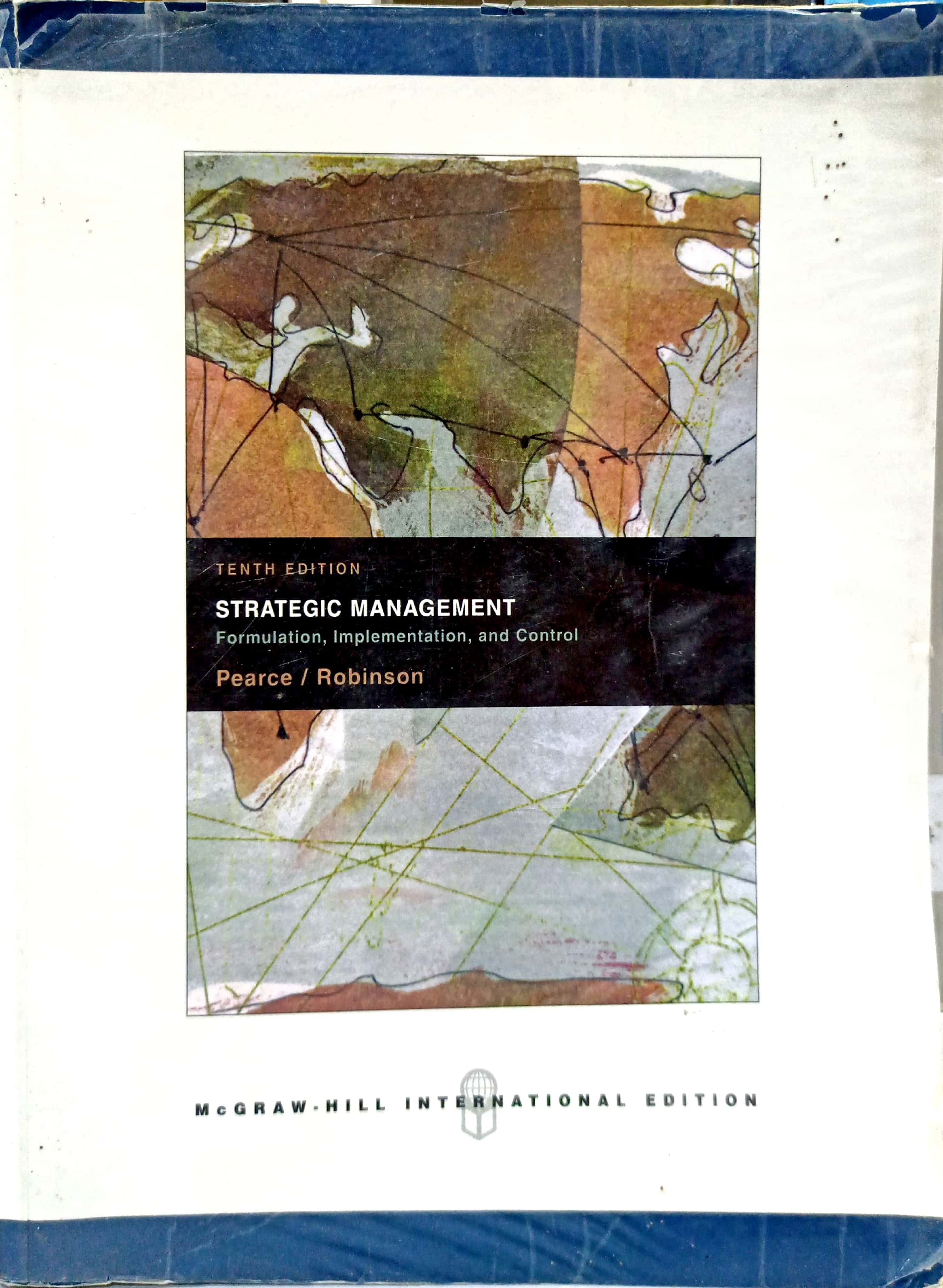 Book cover: Strategic management : formulation, implementation, and control