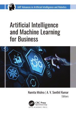Book cover: Artificial intelligence and machine learning for business