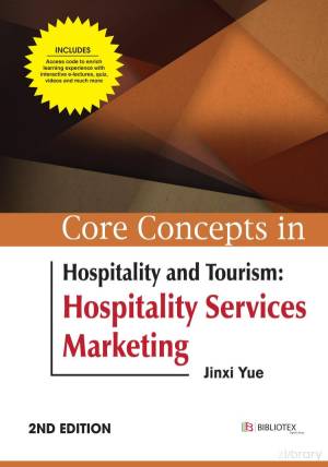 Book cover: Core concepts in hospitality and tourism : hospitality services marketing