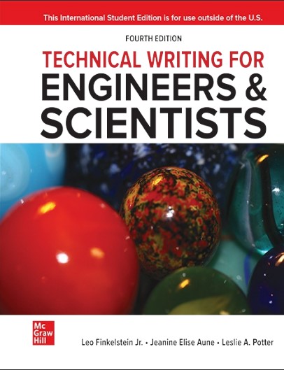 Book cover: Technical writing for engineers & scientists.