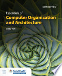 Book cover: Essentials of computer organization and architecture