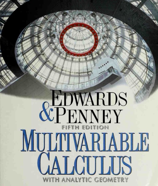 Book cover: Multivariable calculus with analytic geometry.
