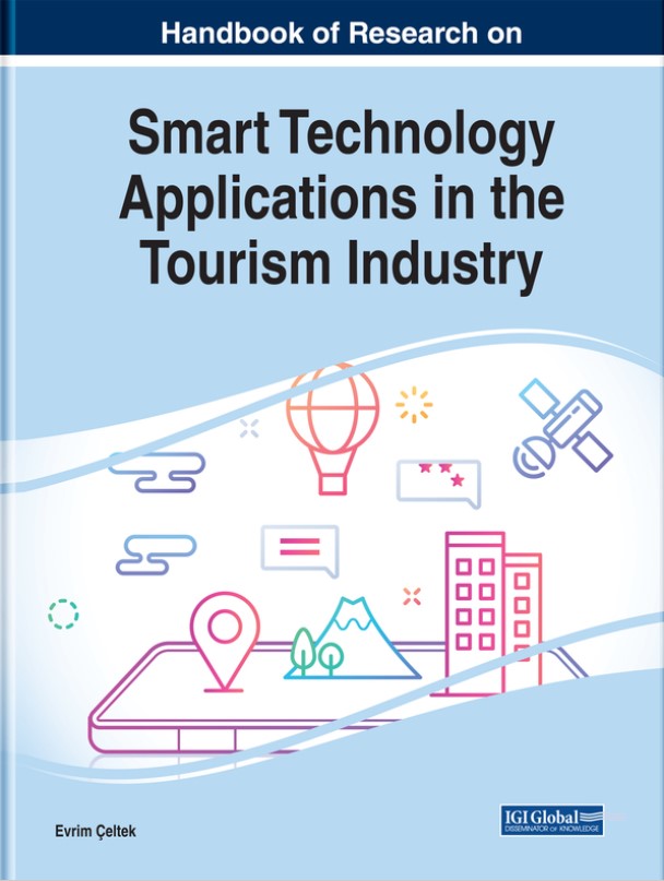 Book cover: Handbook of research on smart technology applications in the tourism industry.