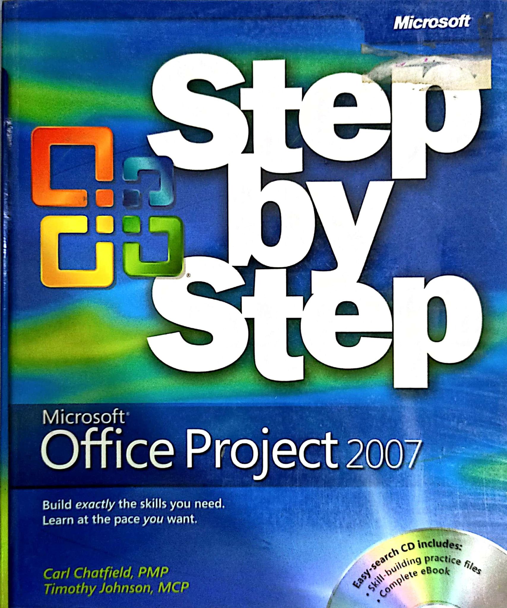 Book cover: Microsoft Office Project 2007 step by step