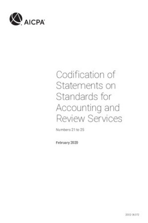 Book cover: Codification of statements on standards for accounting and review services