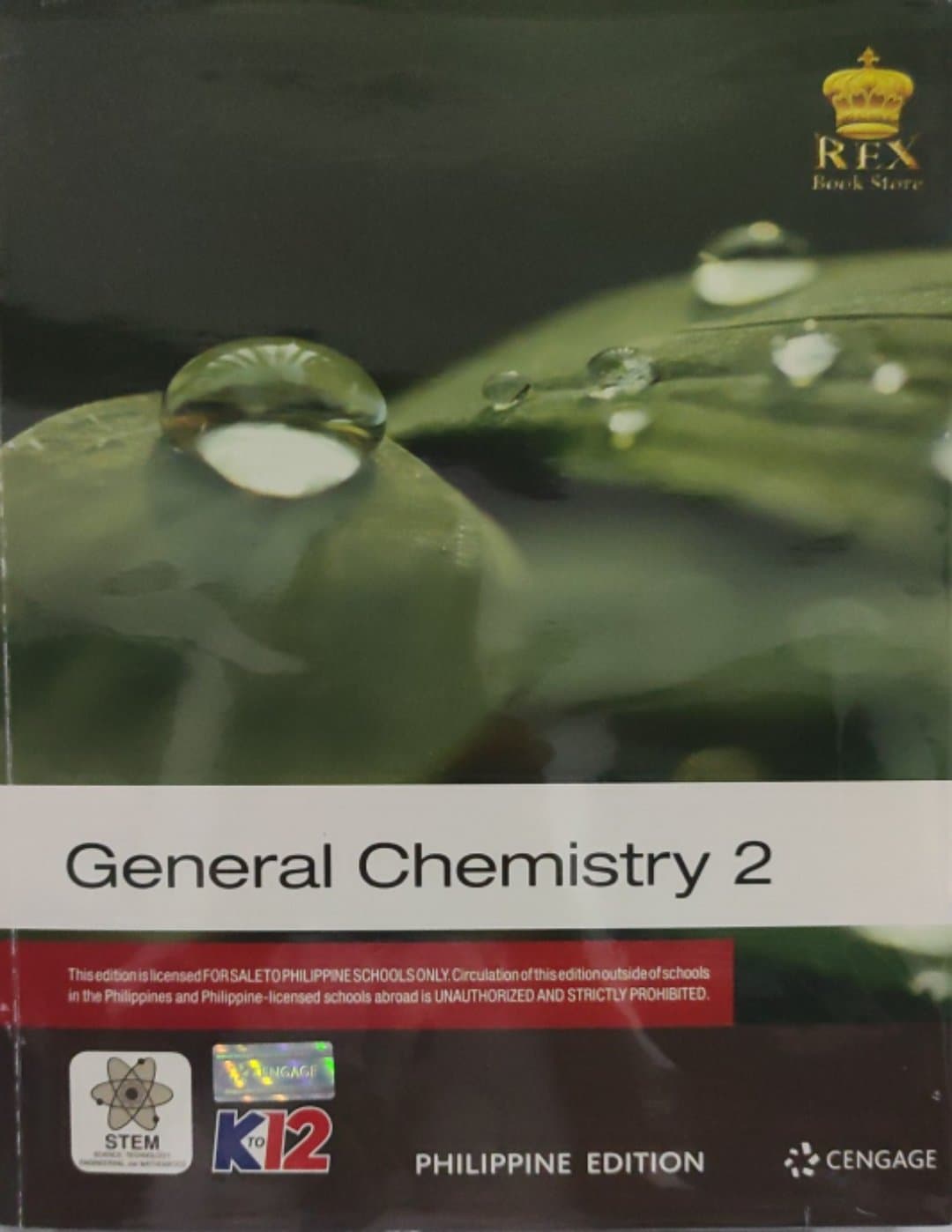 Book cover: General chemistry 2