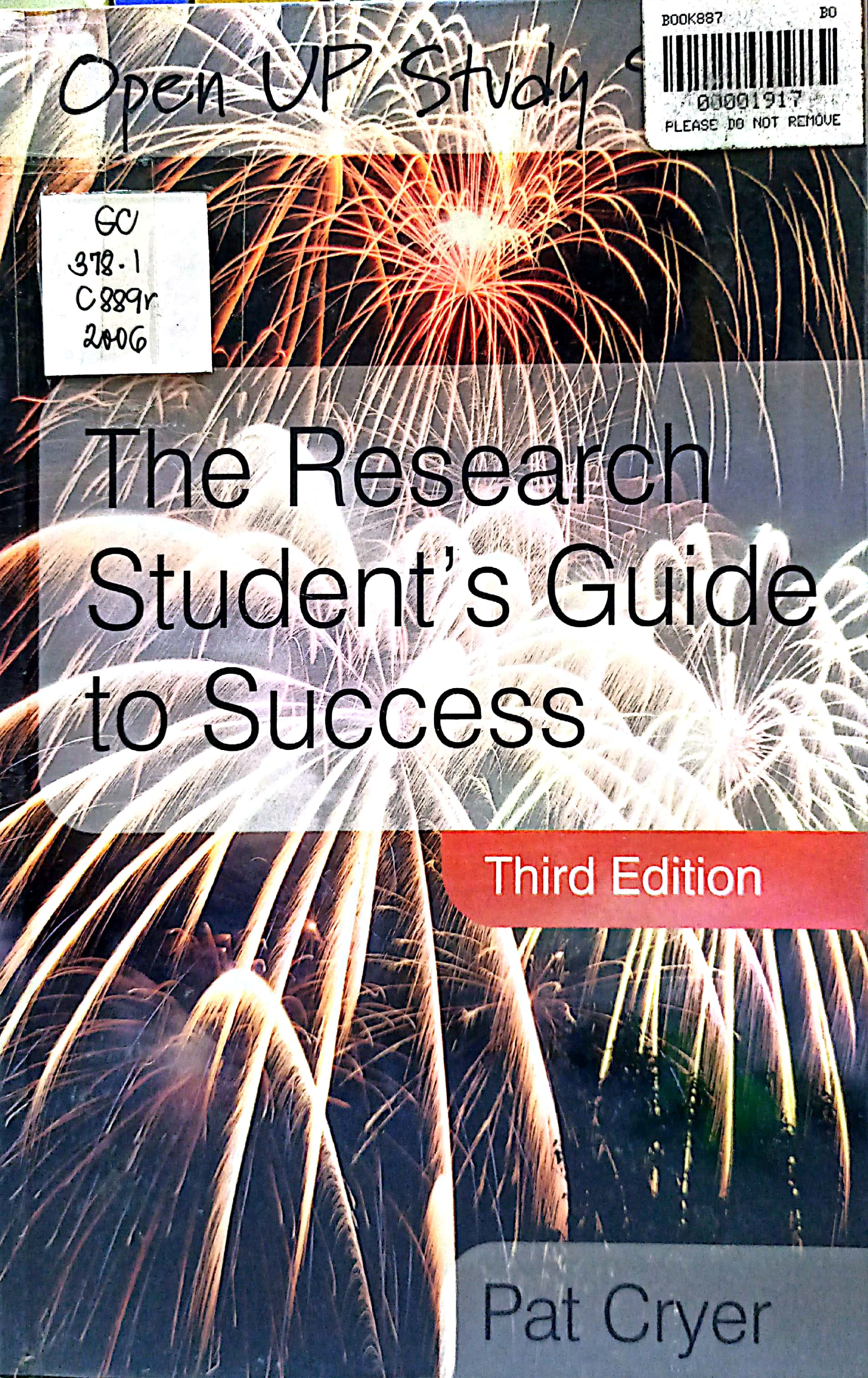 Book cover: The Research student's guide to success