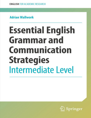 Book cover: Essential english grammar and communication strategies intermediate level