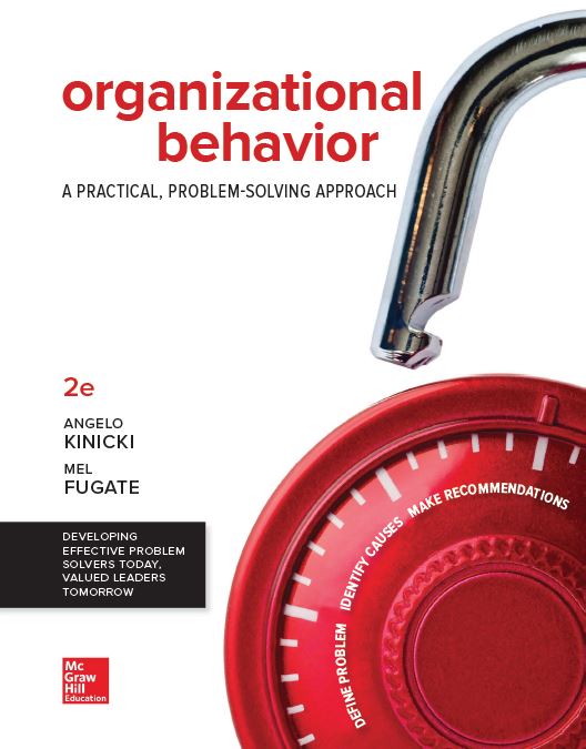 Book cover: Organizational behavior: a practical, problem-solving approach