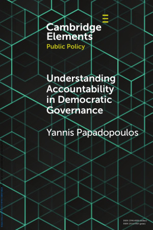 Book cover: Understanding accountability in democratic governance