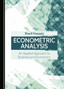 Book cover: Econometric analysis : an applied approach to business and economics