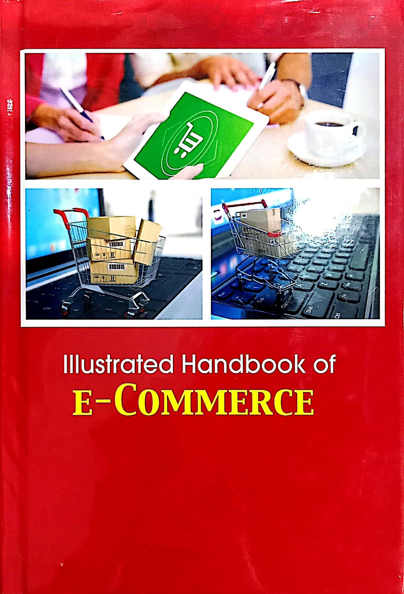 Book cover: Illustrated handbook of e-commerce