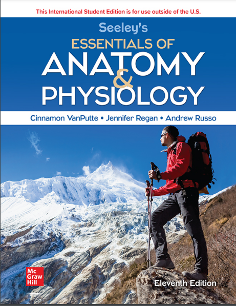 Book cover: Seeley's essentials of anatomy & physiology.