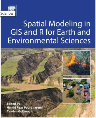 Book cover: Spatial modeling in GIS and R for earth and environmental sciences