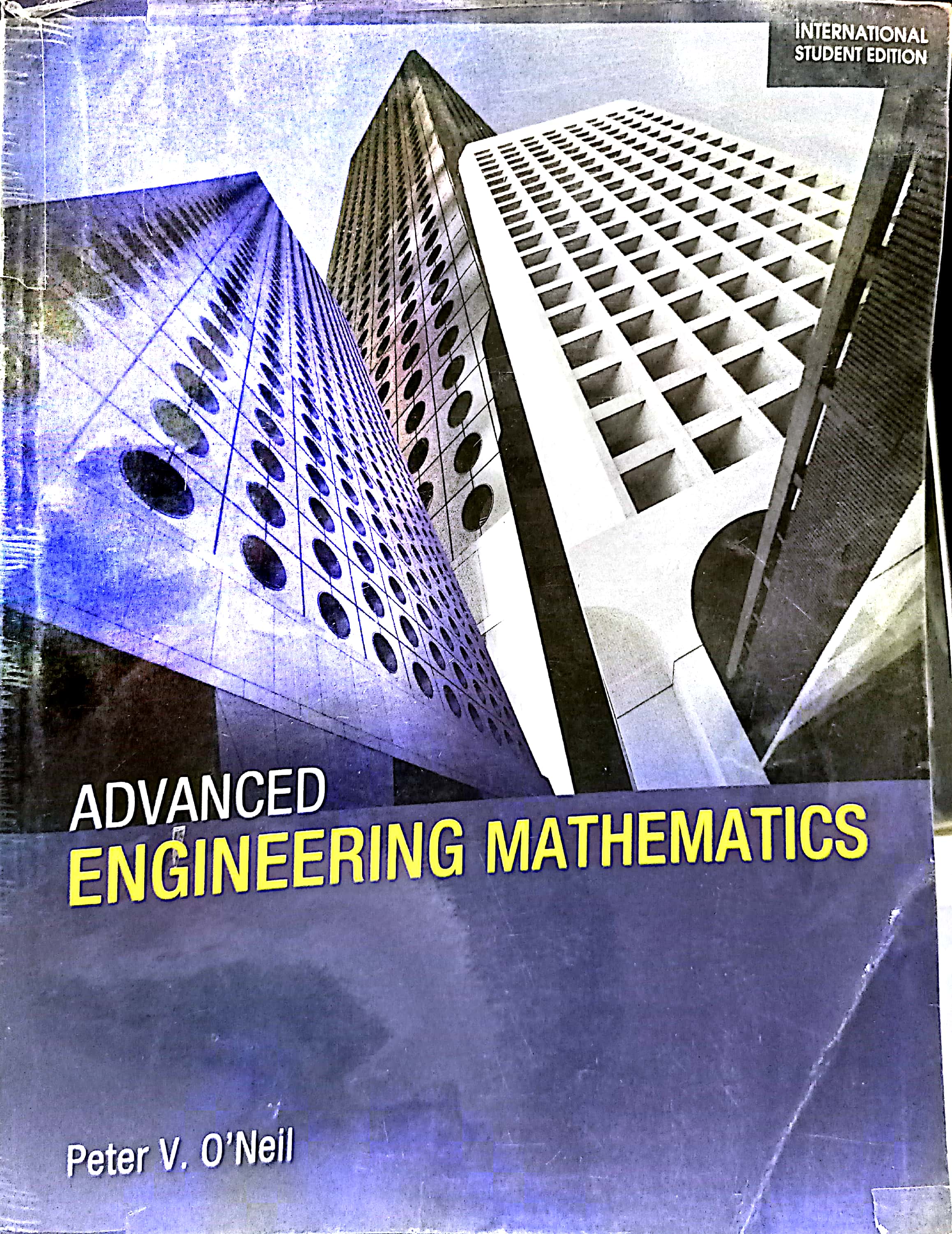 Book cover: Advanced engineering mathematics