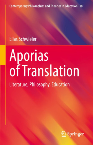 Book cover: Aporias of translation : literature, philosophy, education