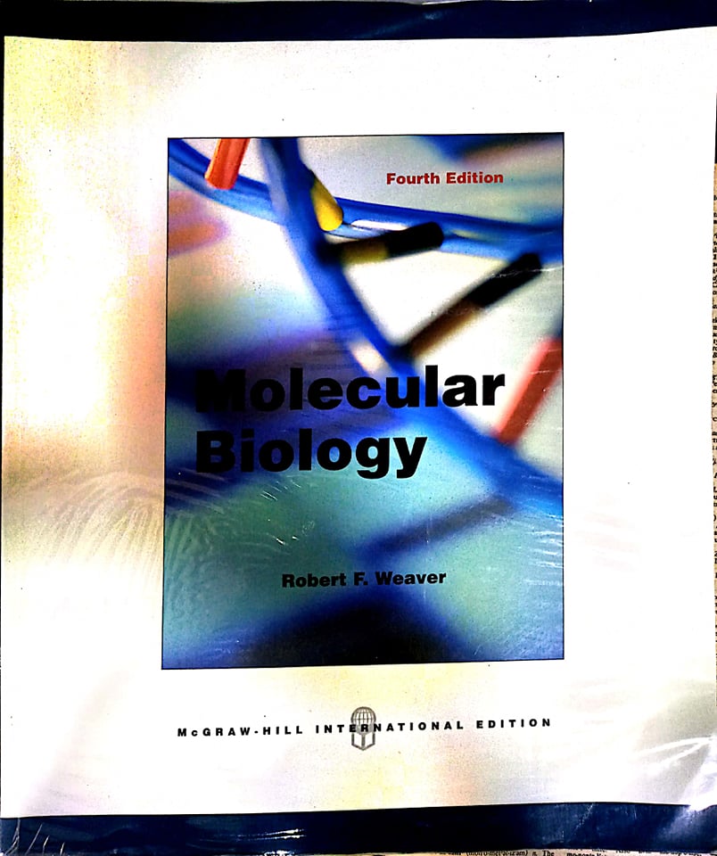 Book cover: Molecular biology
