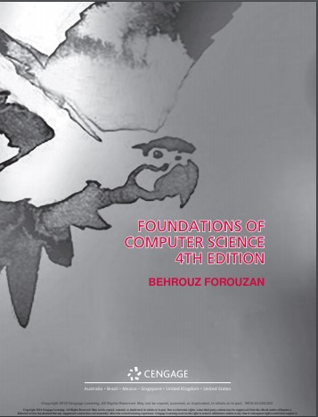 Book cover: Foundations of computer science