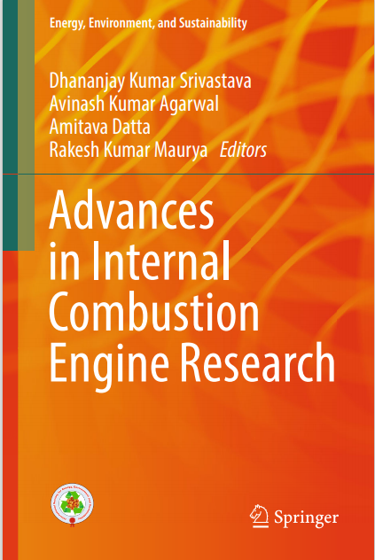 Book cover: Advances in internal combustion engine research