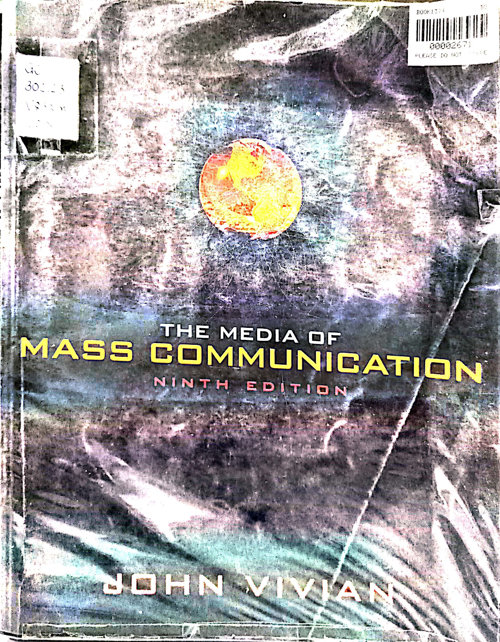 Book cover: The Media of mass communication