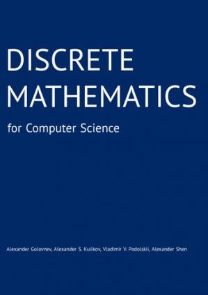 Book cover: Discrete mathematics : for computer science
