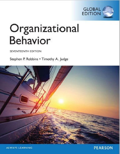 Book cover: Organizational behavior