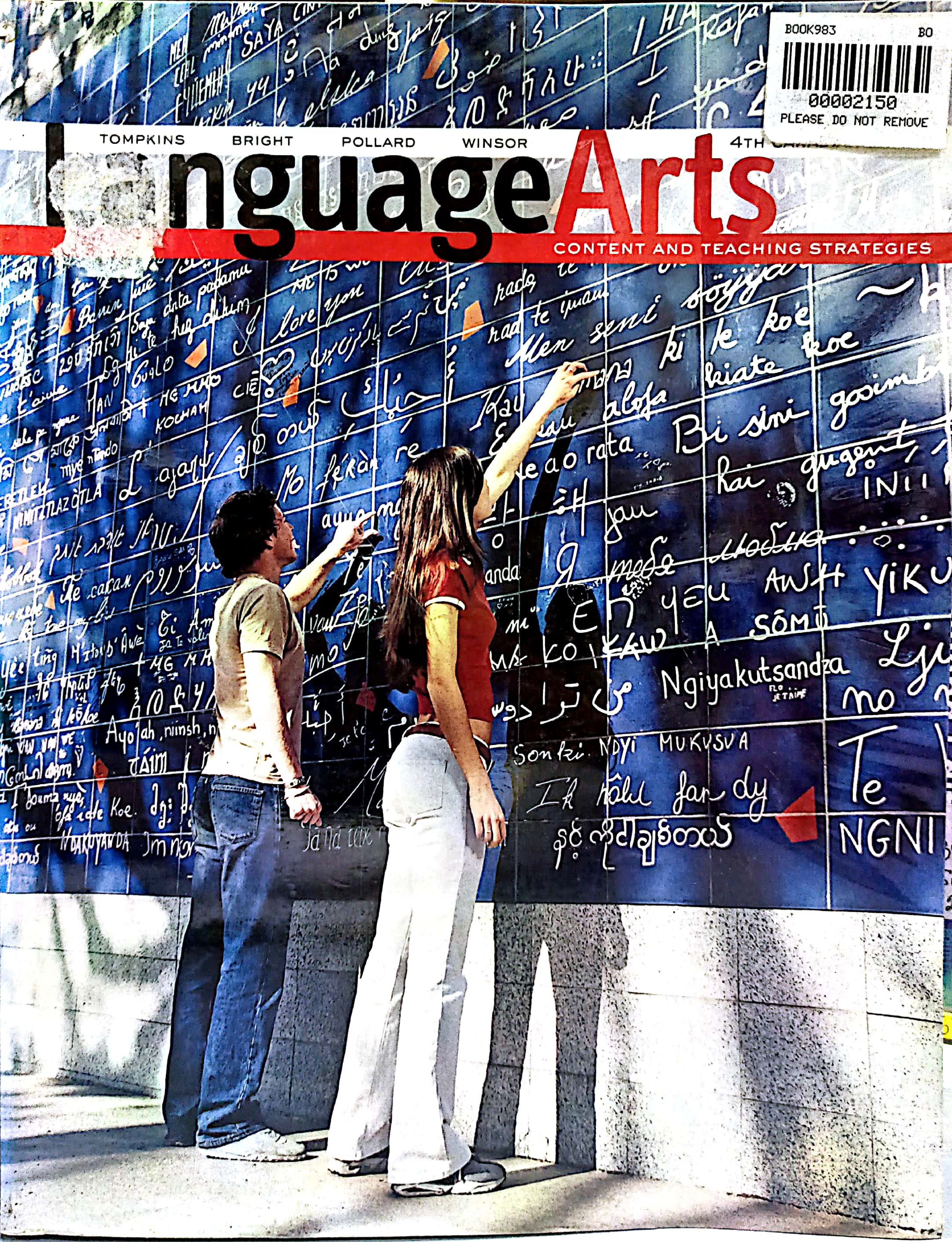 Book cover: Language arts : content and teaching strategies