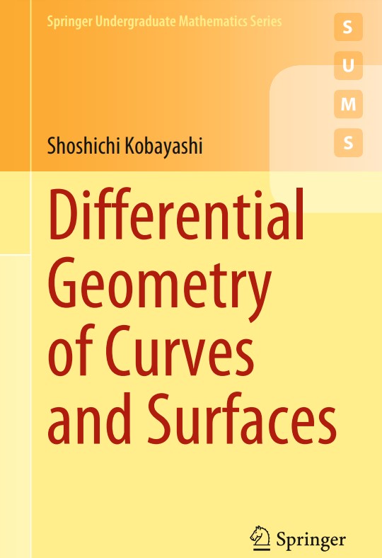 Book cover: Differential geometry of curves and surfaces