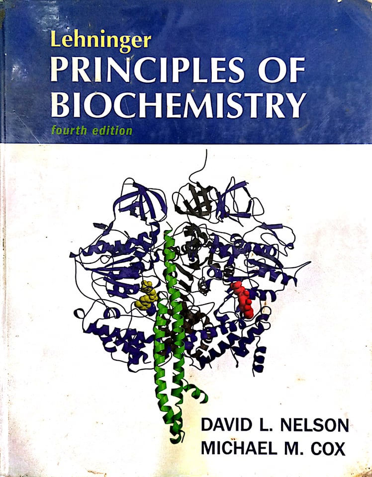 Book cover: Lehninger principles of biochemistry