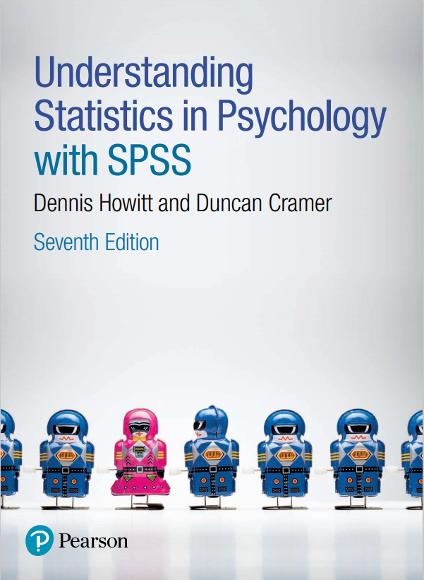 Understanding statistics in psychology with spss