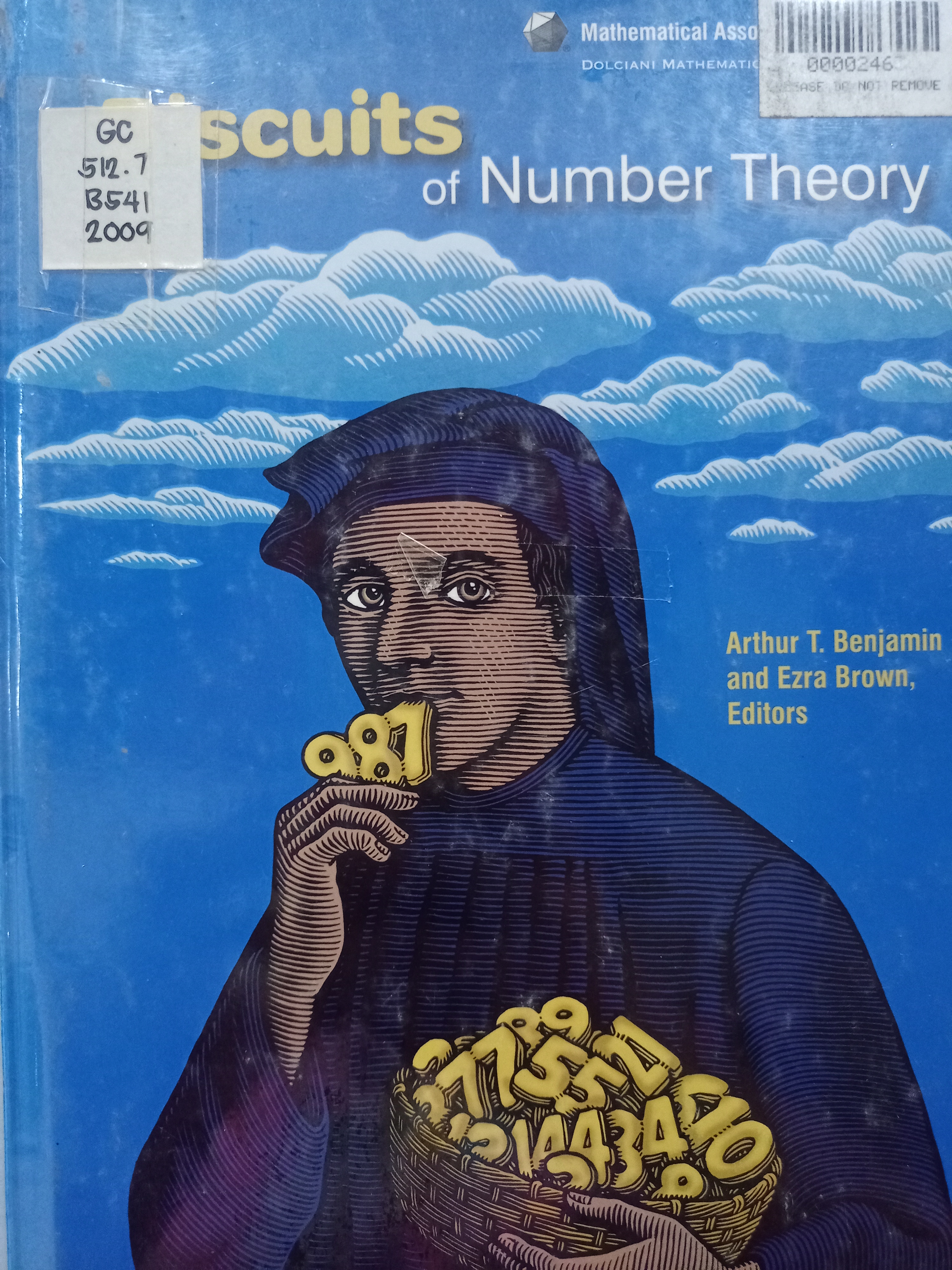 Book cover: Biscuits of number theory