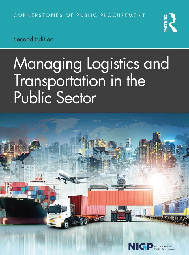 Book cover: Managing logistics and transportation in the public sector.