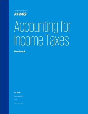 Book cover: Handbook : accounting for income taxes