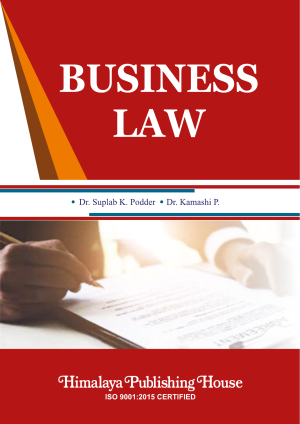 Book cover: Business law