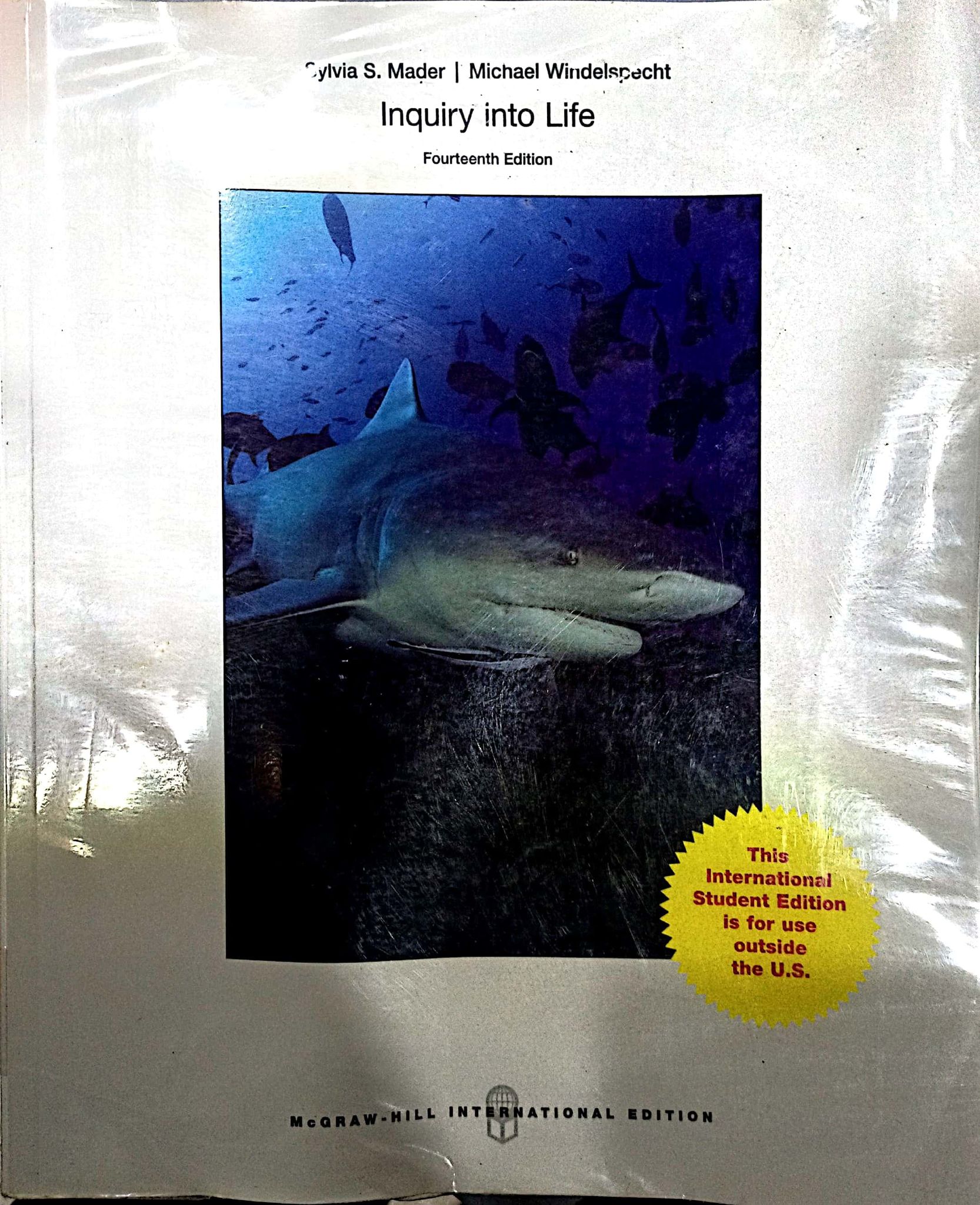 Book cover: Inquiry into life