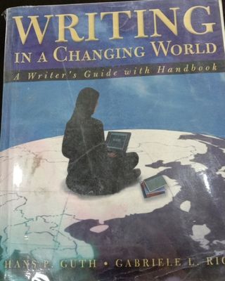 Book cover: Writing in a changing world: a writers guide